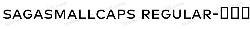 SagaSmallCaps Regular字体转换